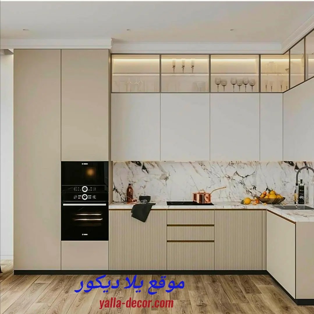 مطابخ 2024 اشكال مطابخ ألمونتال و أكريلك 2025